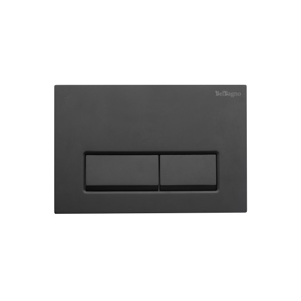 Клавиша смывная BelBagno черный матовый (BB-15R-NERO.M)