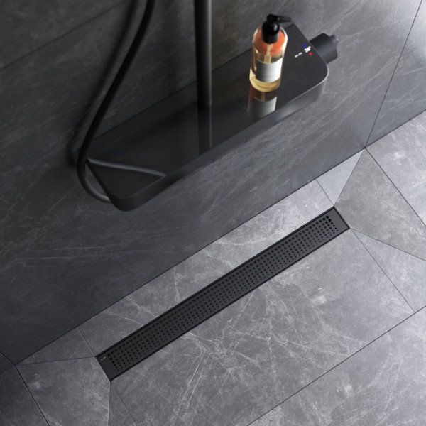Душевой лоток AM.PM MasterFlow линейный универс затвор Cut Gradient 70 см черн мат (W01SC-P11-070-01BM)