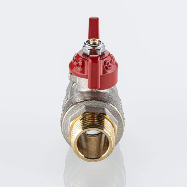 Кран 1/2" ВН шаровый Valtec Base-ГОСТ (красная бабочка) VT.218S.N.04