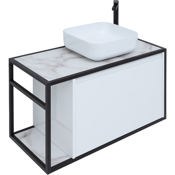 Тумба подвесная Aquanet Nova Lite Loft 90 R белый (00261651) Тумба подвесная Aquanet Nova Lite Loft 90 R белый (00261651)