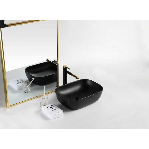 Раковина накладная BelBagno черная (BB1302-H301) Раковина накладная BelBagno черная (BB1302-H301)