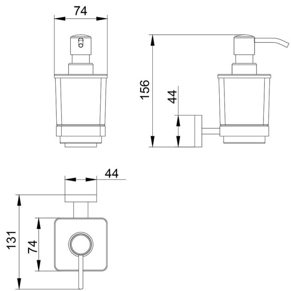 Дозатор Timo Selene 10039/00 (10039/00)