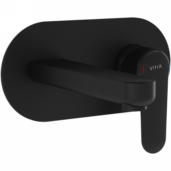 Смеситель для раковины Vitra Root Round матовый черный (A4272136EXP)