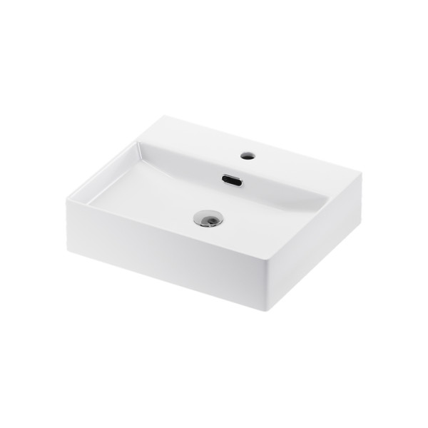 Раковина накладная Bild 50x42 белый глянцевый Iddis (BILWS50i27)