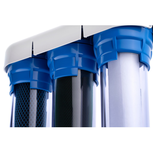 Фильтр под мойку Гейзер Био 312 с краном (для мягкой воды, с минерализатором) (66025) Фильтр под мойку Гейзер Био 312 с краном (для мягкой воды, с минерализатором) (66025)