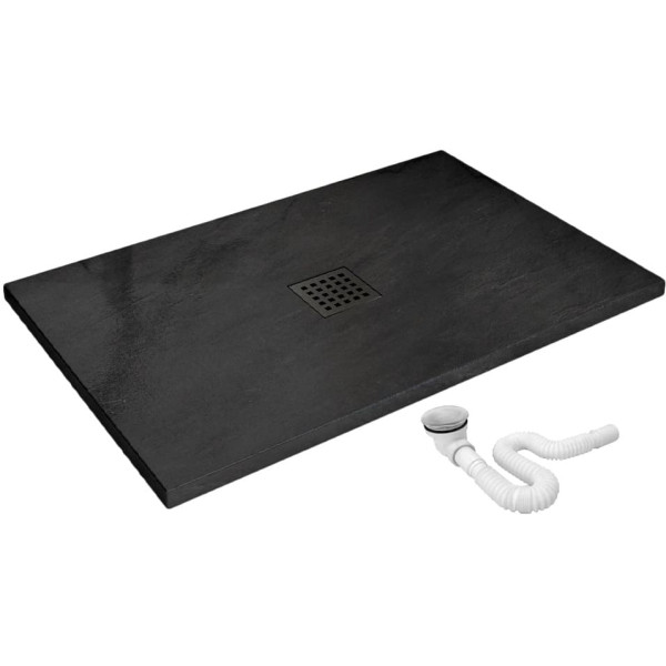Душевой поддон REA Rock black 120x80 (REA-K4579)