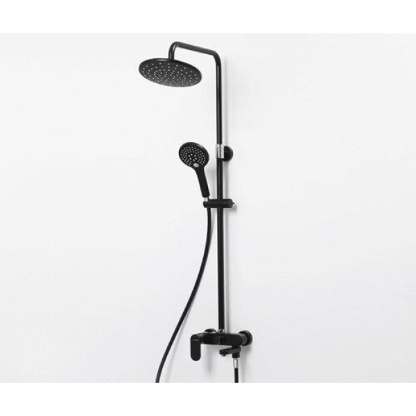 Система душевая WasserKRAFT A17401 черная Система душевая WasserKRAFT A17401 черная