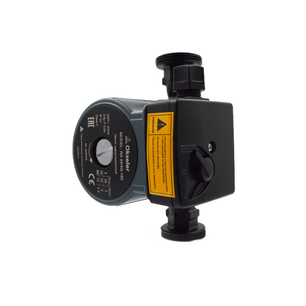 Насос циркуляционный Okseler RS 25/4G-180 с гайками (Oks00513)