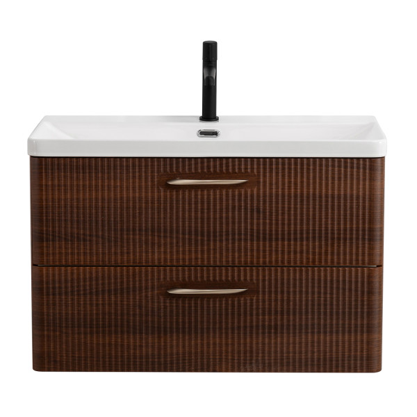 Тумба подвесная BelBagno Due 806x423x500 Noce/матовый (DUE-800-2C-SO-NOCE-P)