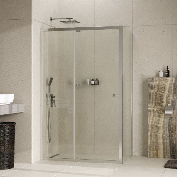 Душевой уголок WasserKRAFT Aula 110х190х90 стекло прозрачное, профиль хром (11P15) Душевой уголок WasserKRAFT Aula 110х190х90 стекло прозрачное, профиль хром (11P15)