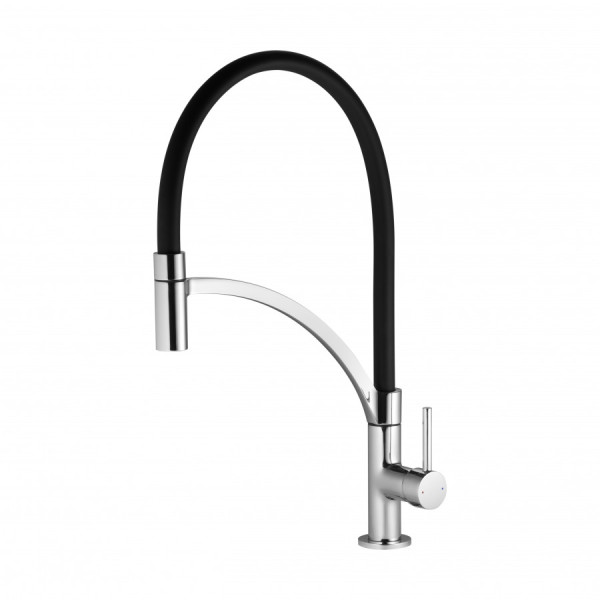 Смеситель для кухни Santek Брукс с гибким изливом хром (WH5A45013C001) Смеситель для кухни Santek Брукс с гибким изливом хром (WH5A45013C001)