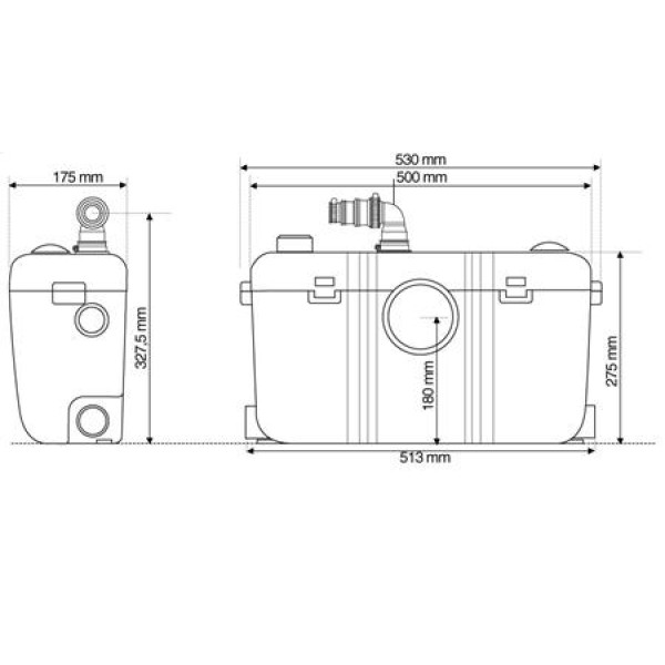 Канализационная насосная установка SFA SANIBEST Pro Канализационная насосная установка SFA SANIBEST Pro