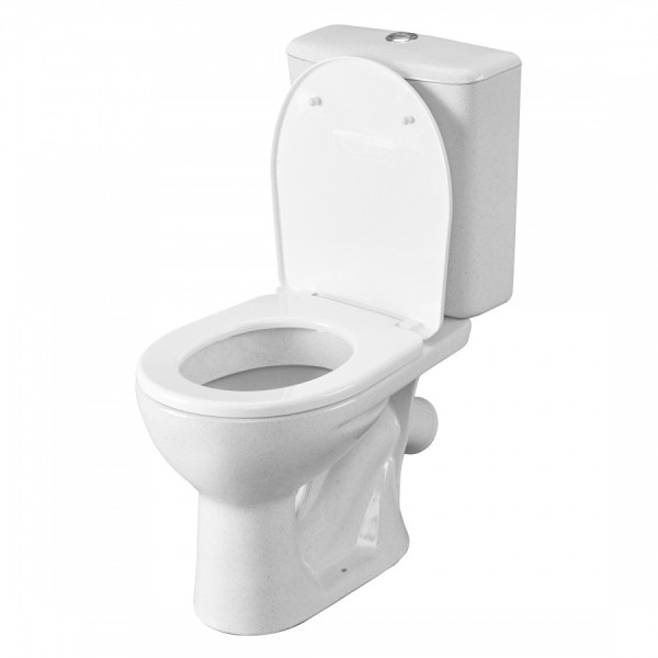 Унитаз-компакт Santeri Орион крап на белом 390x635x820 с сиденьем полипропилен крап на белом (1.P40.8.S01.00B.F)
