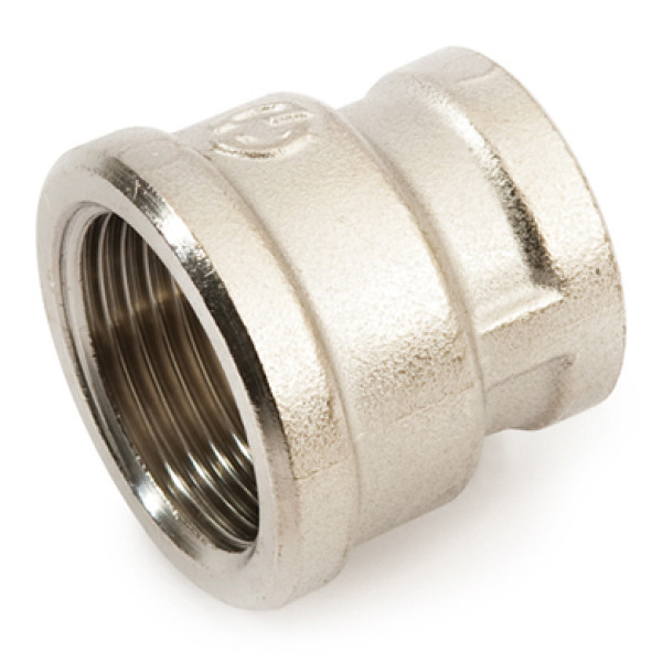 Муфта переходная 1/2"х1 1/4" General Fittings (никель) 260047N120400A