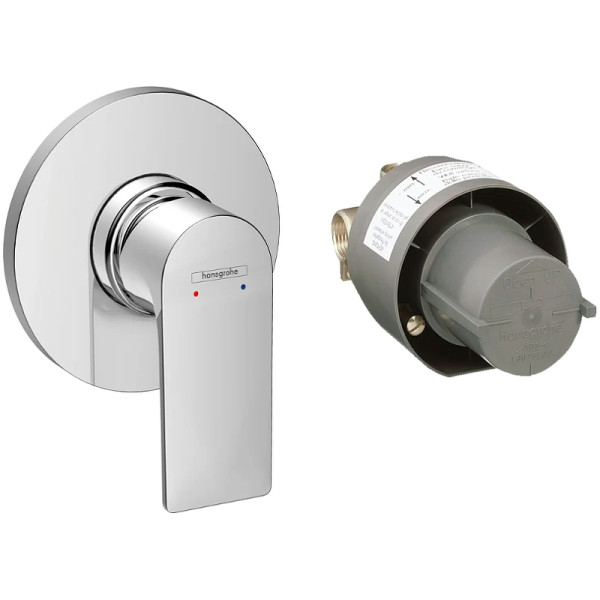 Смеситель для душа Hansgrohe Rebris E хром (72658000) Смеситель для душа Hansgrohe Rebris E хром (72658000)