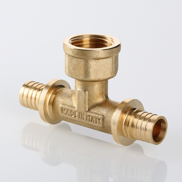 Тройник переходной 32х1"Вх32 Valtec PE-Xa VTm.432.BG (латунь) VTm.432.BG.320632