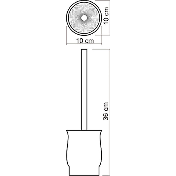 Ершик для унитаза WasserKRAFT (K-C186)