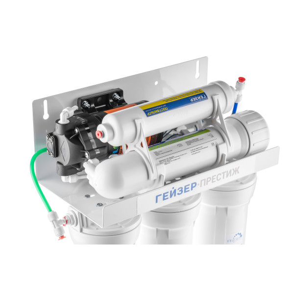 Система обратного осмоса Гейзер Престиж П с помпой (бак 12 л) (20015)