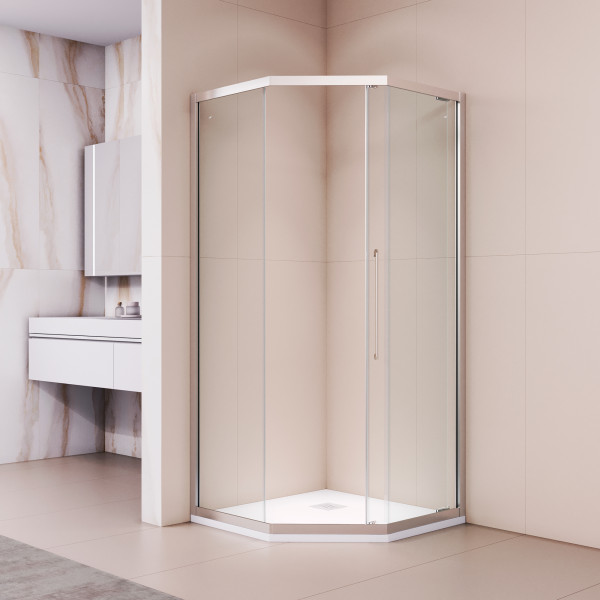 Душевой уголок RGW Passage PA-86 NEW 90x120x195 стекло прозрачное, профиль хром (38088692-11N)