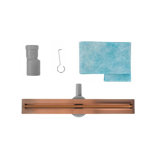 Лоток душевой Rea Neox slim pro 1000 copper mat медь матовая (REA-G4809)