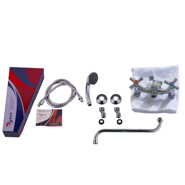 Смеситель для ванны и душа Plstart с душевым комплектом хром (PD22313) Смеситель для ванны и душа Plstart с душевым комплектом хром (PD22313)