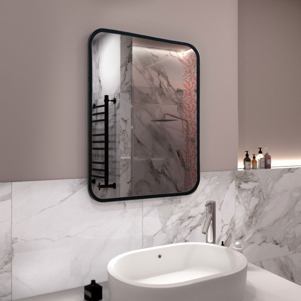 Зеркало Azario Мальта-лофт 600х800 рама пластик (ФР-00002427) Зеркало Azario Мальта-лофт 600х800 рама пластик (ФР-00002427)