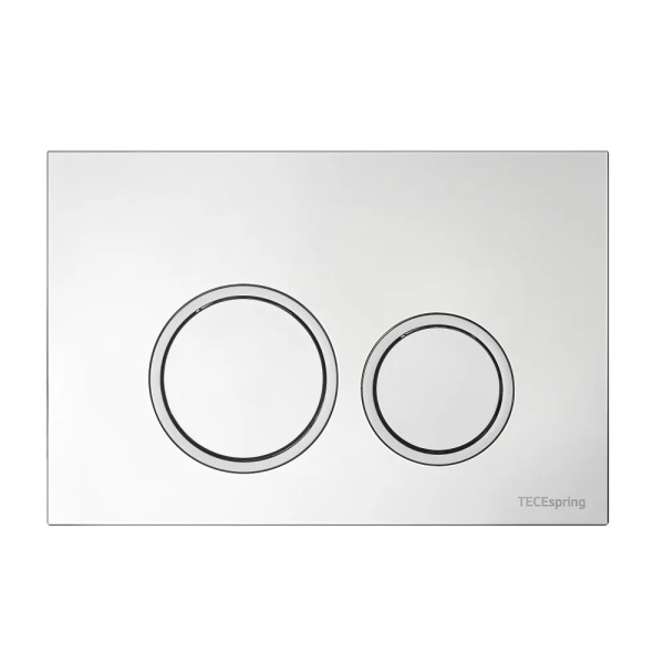 Инсталляция с унитазом TECEspring Base с клавишейхром глянц.унитаз модель R в усил. упак. (K401101WCRP)