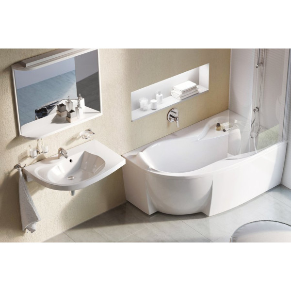 Ванна акриловая Ravak Rosa 95 150х95 R без гидромассажа (C561000000) Ванна акриловая Ravak Rosa 95 150х95 R без гидромассажа (C561000000)