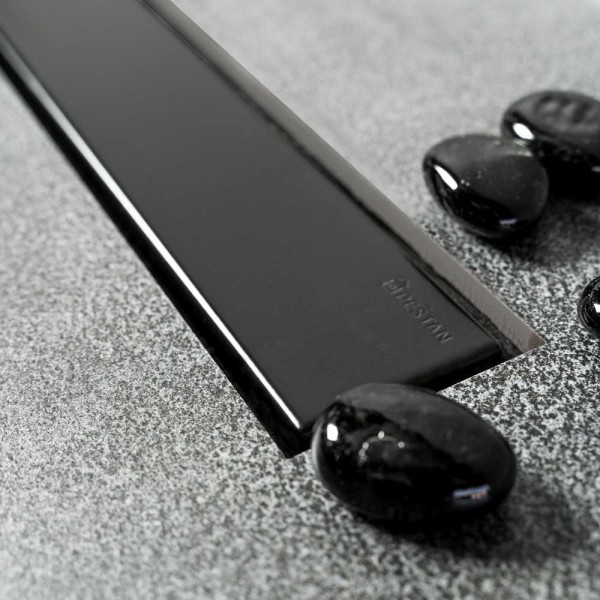 Душевой лоток Pestan Confluo Frameless Line 750 Black Matte черный матовый/полая под плитку, без рамки (13701321)