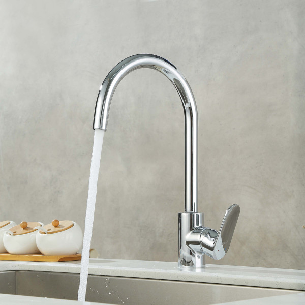 Смеситель для кухни Aquatek Ника хром (AQ1882CR) Смеситель для кухни Aquatek Ника хром (AQ1882CR)