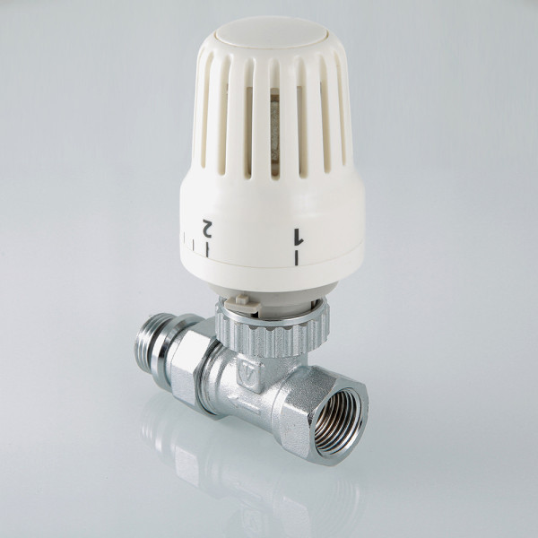 Комплект термостатический прямой 1/2" Valtec VT.048.N (2 в 1) (VT.048.N.04)