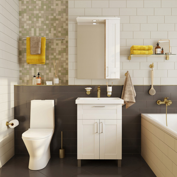 Держатель для туалетной бумаги без крышки сплав металлов Oldie бронза Iddis (OLDBR00i43)