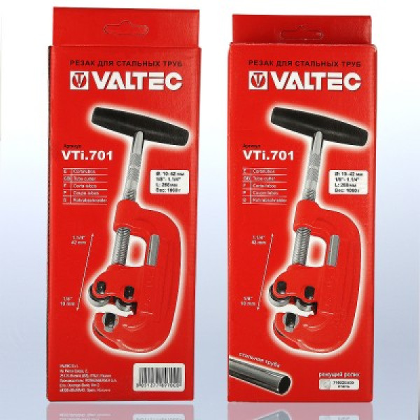 Труборез Valtec для стальных труб 10-42 мм. (Vti.701.0.1042) Труборез Valtec для стальных труб 10-42 мм. (Vti.701.0.1042)