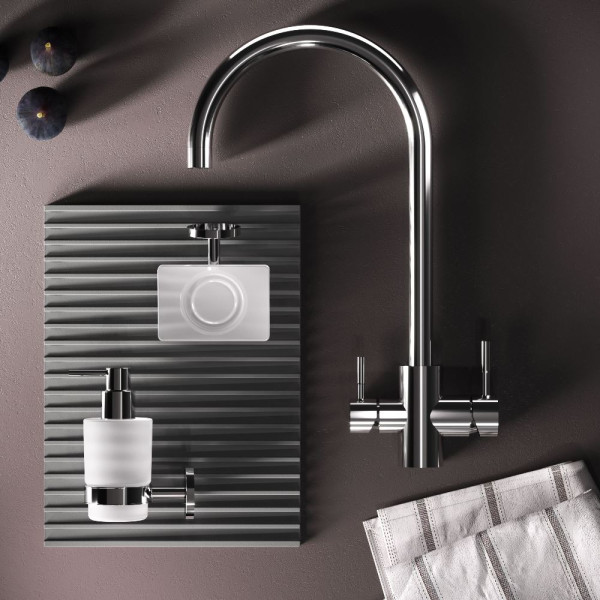 Смеситель для кухни AM.PM X-Joy S с С-изливом с каналом для питьевой воды хром (F85B07700) Смеситель для кухни AM.PM X-Joy S с С-изливом с каналом для питьевой воды хром (F85B07700)