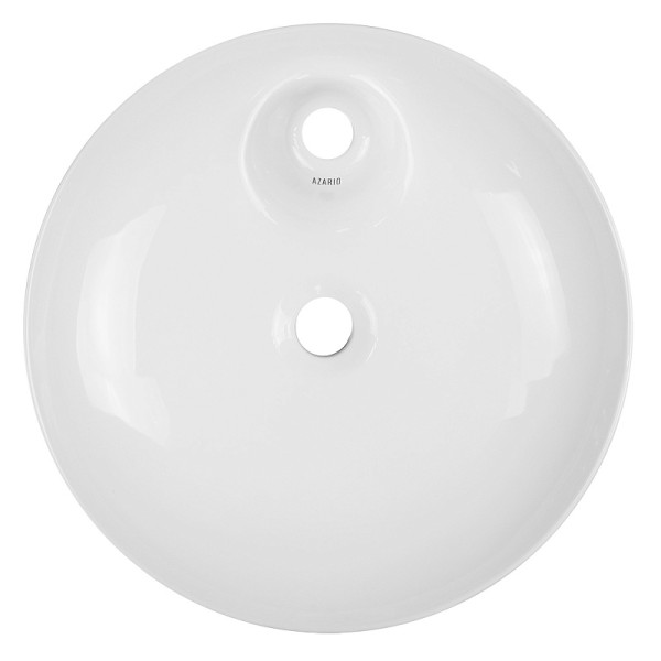 Раковина накладная Azario 48x48x9,5 белая глянцевая (AZ-3202)