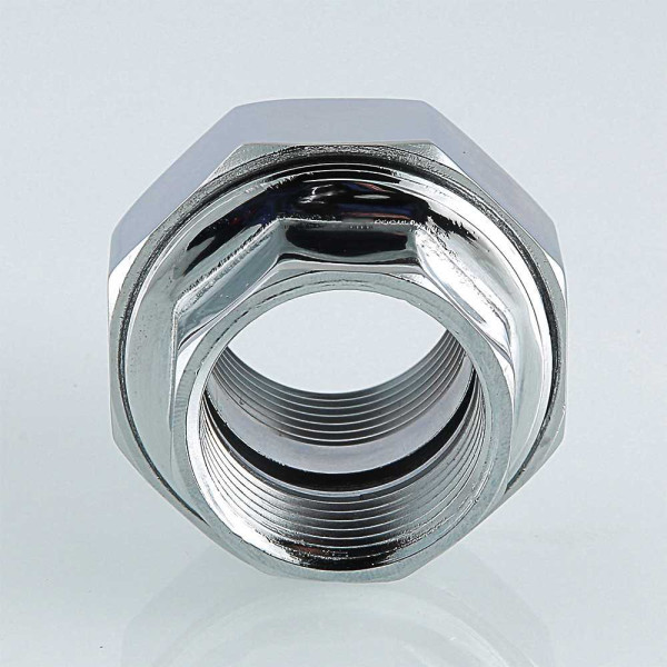 Сгон прямой 1/2" ВВ Valtec (хром) (VTr.340.C.0004) Сгон прямой 1/2" ВВ Valtec (хром) (VTr.340.C.0004)