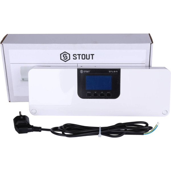 Контроллер для теплого пола проводной Stout L-9r (8 зон) (STE-0101-009000)
