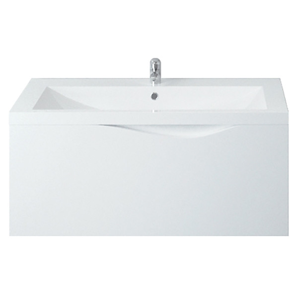 Тумба подвесная 1Marka Этюд 996*480*400 белая (У51045) Тумба подвесная 1Marka Этюд 996*480*400 белая (У51045)