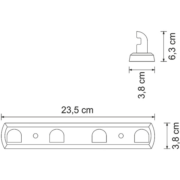 Кронштейн WasserKRAFT Kammel (K-8374)