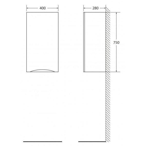 Шкаф подвесной BelBagno Fly-Marino 400x300x750 Bianco Lucido/глянцевая (FLY-MARINO-750-1A-SC-BL-P-L) Шкаф подвесной BelBagno Fly-Marino 400x300x750 Bianco Lucido/глянцевая (FLY-MARINO-750-1A-SC-BL-P-L)