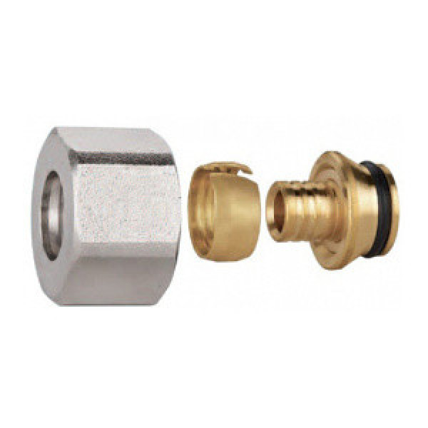 Переход коллекторный 16*3/4"18 евроконус Kromwell для РЕХ трубы (KW.ST32871625) Переход коллекторный 16*3/4"18 евроконус Kromwell для РЕХ трубы (KW.ST32871625)