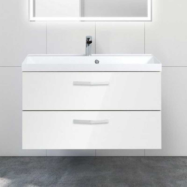 Тумба подвесная BelBagno Aurora 90 см Bianco Lucido (Aurora-900-2C-SO-BL)