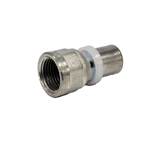 Соединение прямое Tiemme 20х1/2"В SN (пресс) (1650476 / 1652SN) Соединение прямое Tiemme 20х1/2"В SN (пресс) (1650476 / 1652SN)