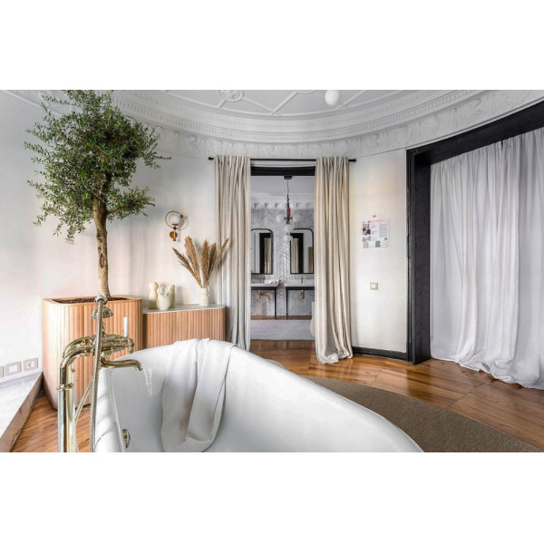 Смеситель напольный Jacob Delafon Cleo 1889 золотой (E24314-BGG)