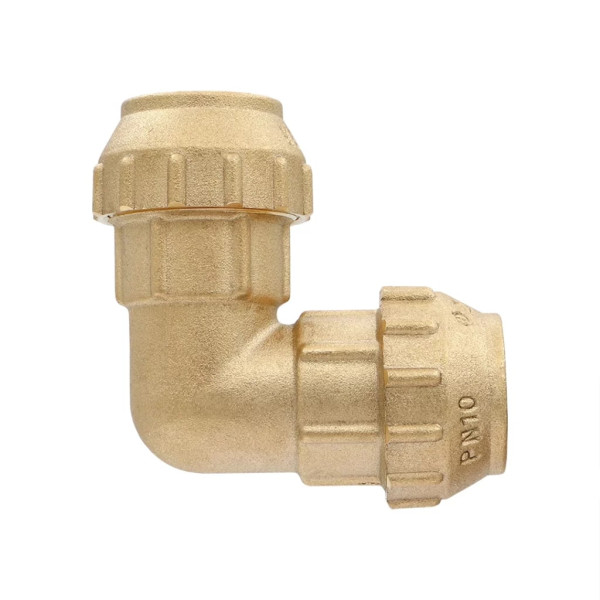 Соединение угловое 32*32 Vieir (латунь, для п/э трубы) (VER375) Соединение угловое 32*32 Vieir (латунь, для п/э трубы) (VER375)