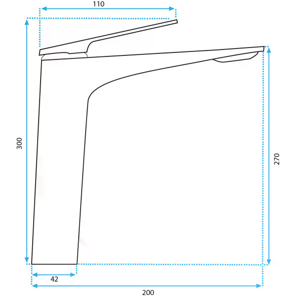 Смеситель для раковины Rea Avalon оружейная сталь (REA-B2704) Смеситель для раковины Rea Avalon оружейная сталь (REA-B2704)