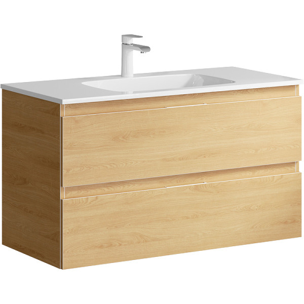 Тумба подвесная Aqwella Accent 968x454x558 дуб золотой (ACC0110DZ)