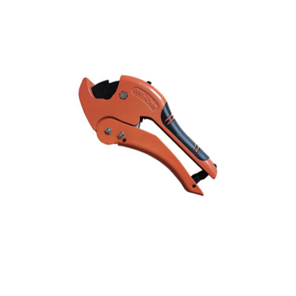 Ножницы для пластиковых труб Vieir до 42 мм со съемным лезвием (оранжевые) (VER814)