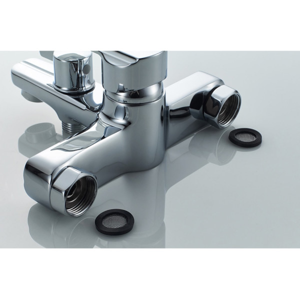 Смеситель для ванны и душа Ledeme с душевым гарнитуром (L3266)