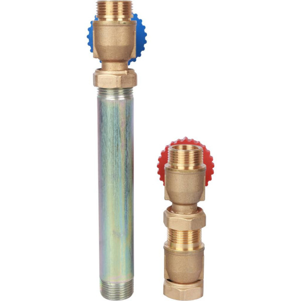 Насосная группа Stout 3/4" (с прямым контуром, без насоса в теплоизоляции) (SDG-0001-002001)